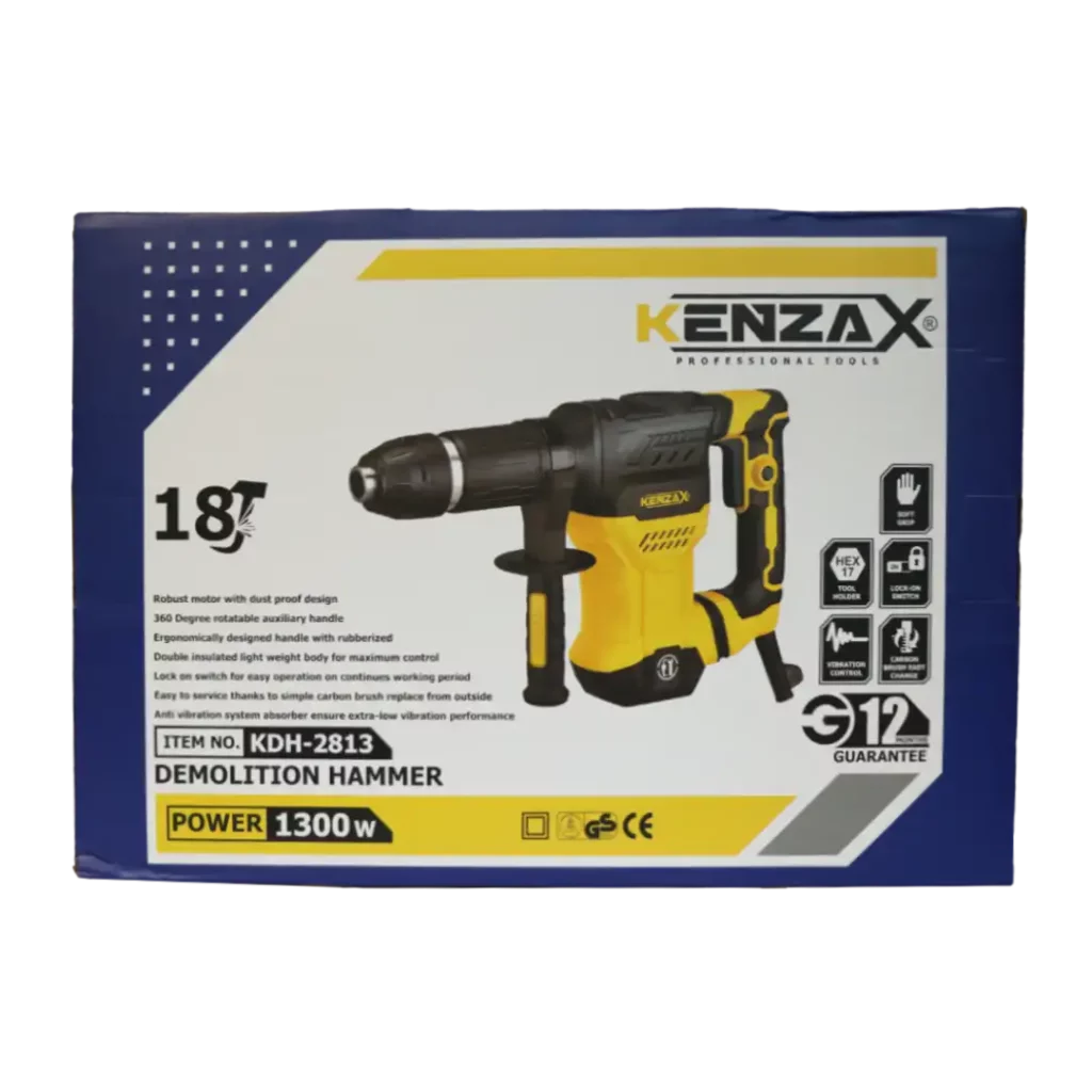 چکش تخریب کنزاکس ۷ کیلویی مدل KDH-2813