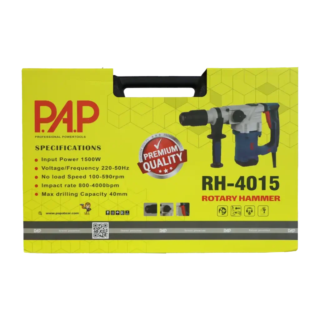 بتن کن ۲ کاره ۷ کیلویی پنج شیار دیمردار پی ای پی (PAP) مدل RH-4015