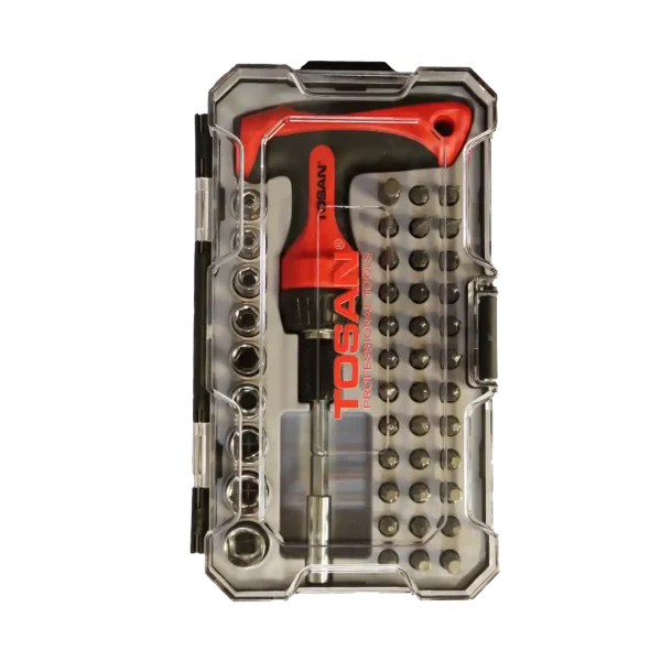 ست 47 عددی پیچ گوشتی و بکس توسن مدل T814-S47