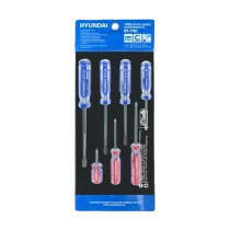 ست ۷ عددی پیچ گوشتی دسته کریستالی هیوندای مدل HT-7701