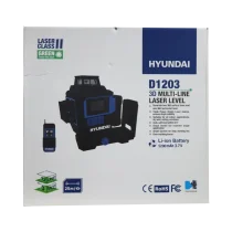 تراز لیزری سه بعدی شارژی هیوندای مدل ۳D1203