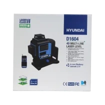 تراز لیزری چهار بعدی شارژی هیوندای مدل ۴D1604