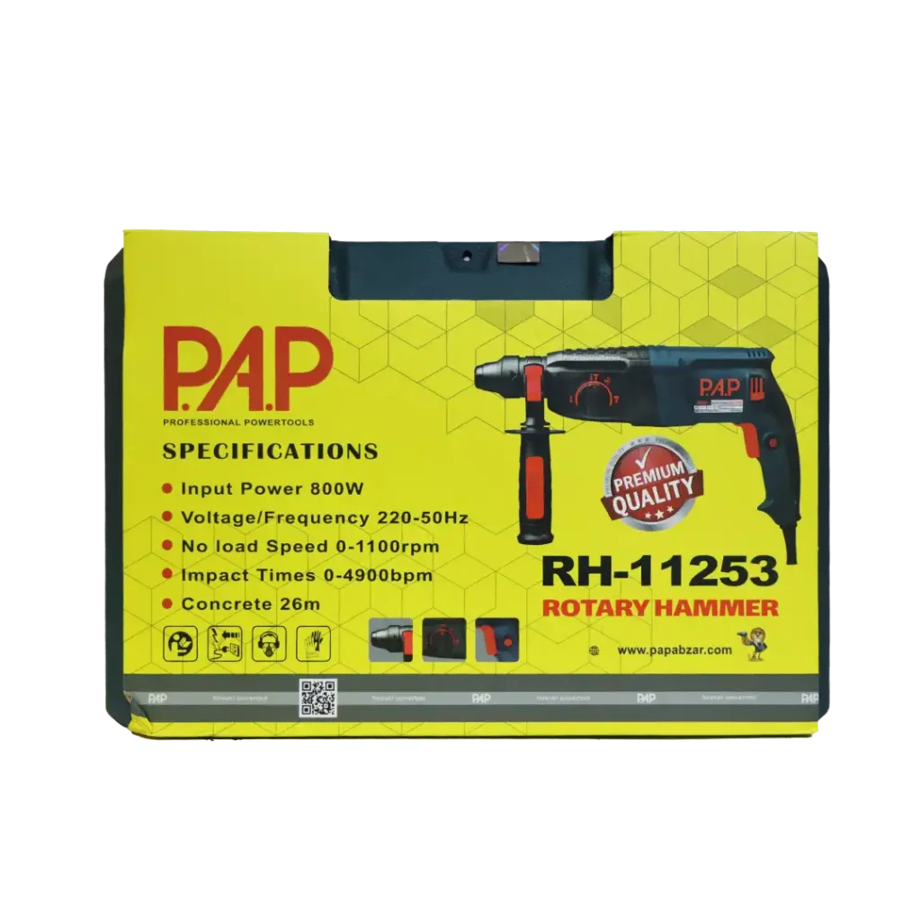 دریل بتن کن ۳ کیلویی پی ای پی مدل RH-11253