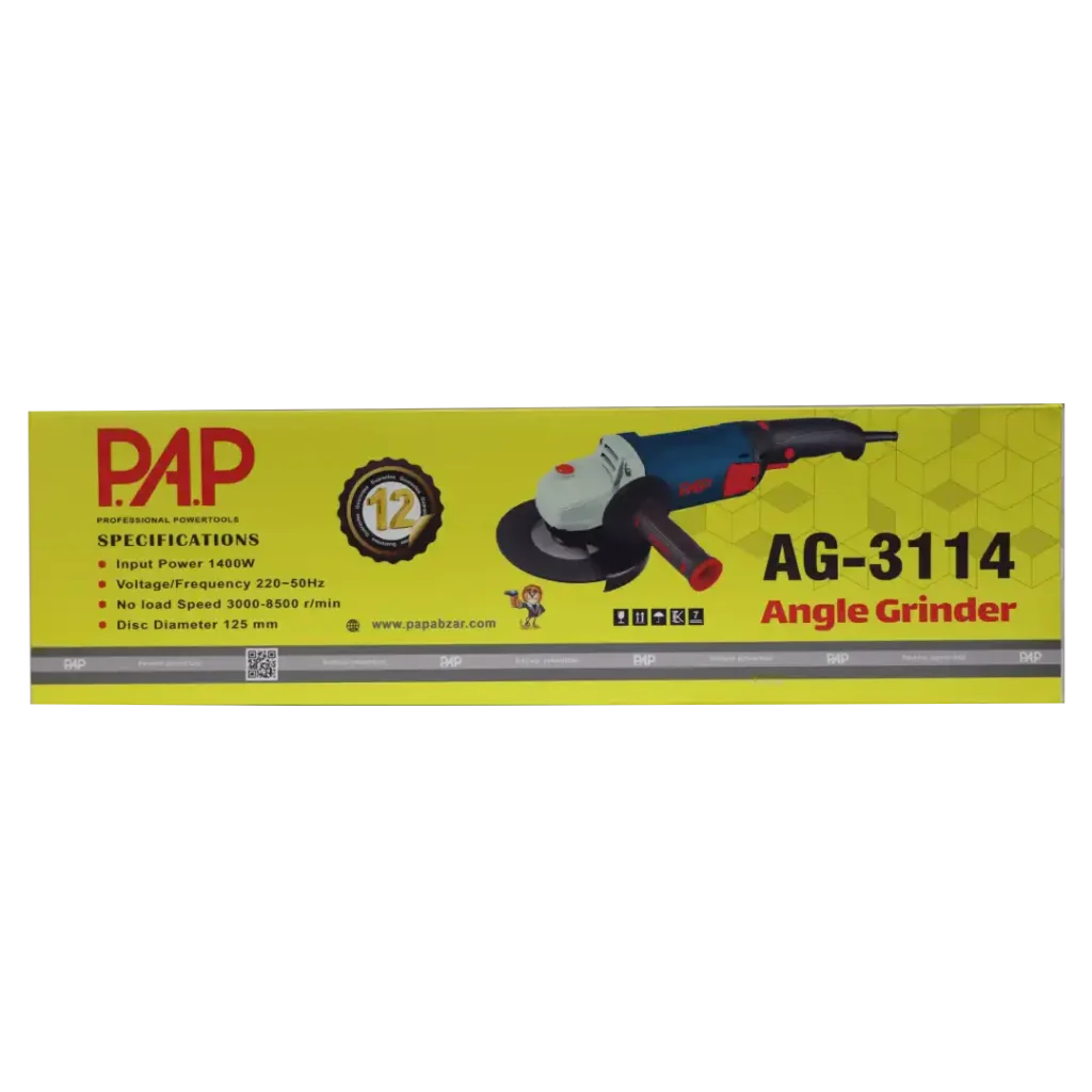 مینی فرز دسته بلند دیمردار پی ای پی مدل AG-3114