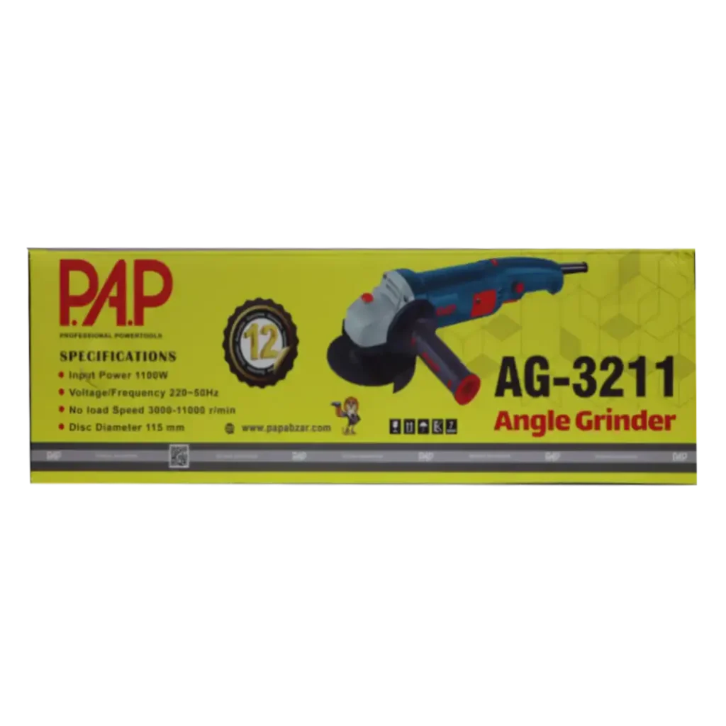 مینی فرز دسته بلند دیمردار پی ای پی مدل AG-3211