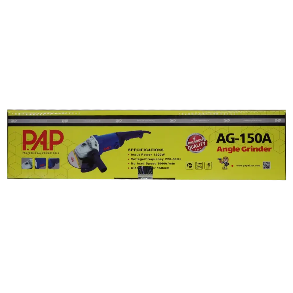 مینی فرز ۱۲۰۰ وات پی ای پی مدل AG-150A