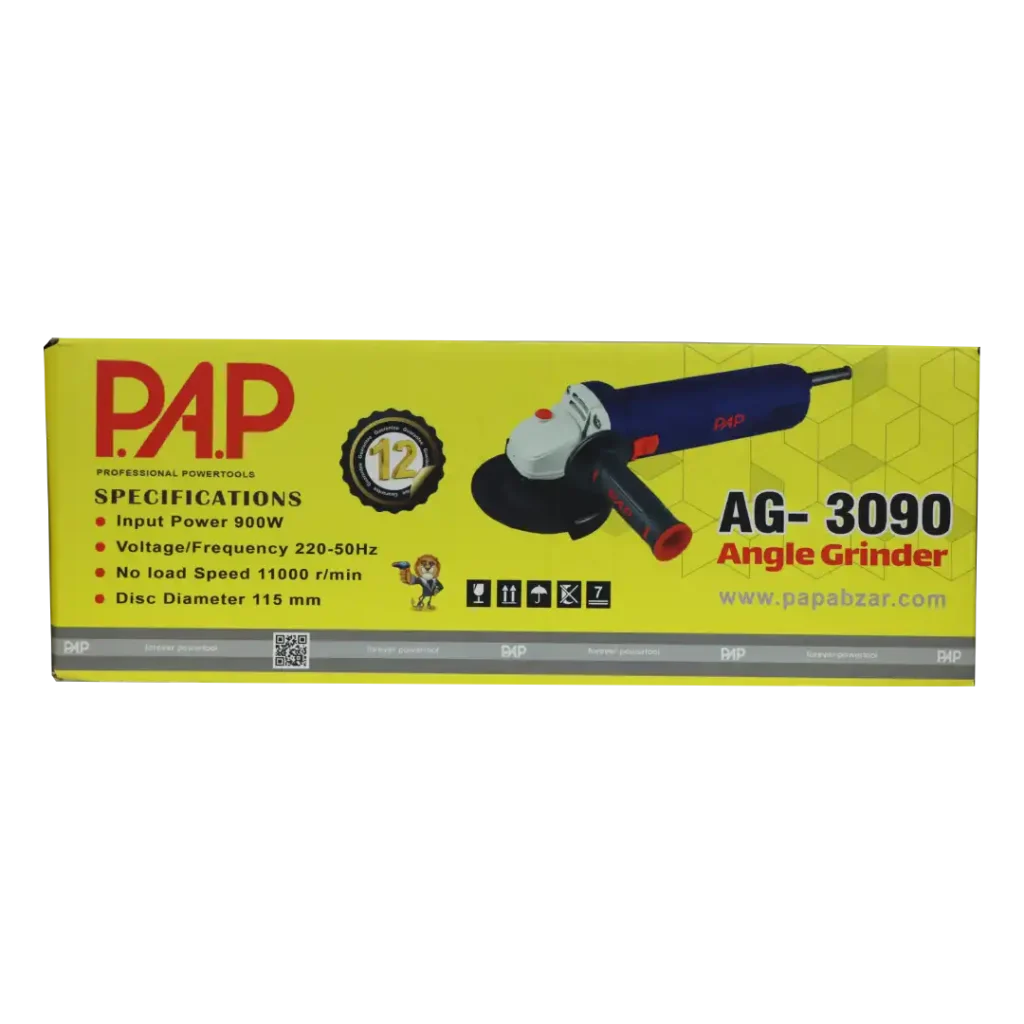 مینی فرز ۹۰۰ وات پی ای پی مدل AG-3090