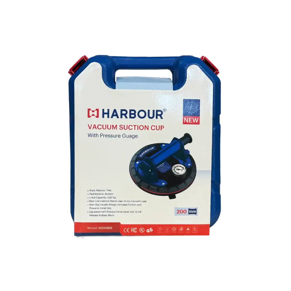 قاپک سنگ و شیشه پمپی گیج دار هاربر H200DG