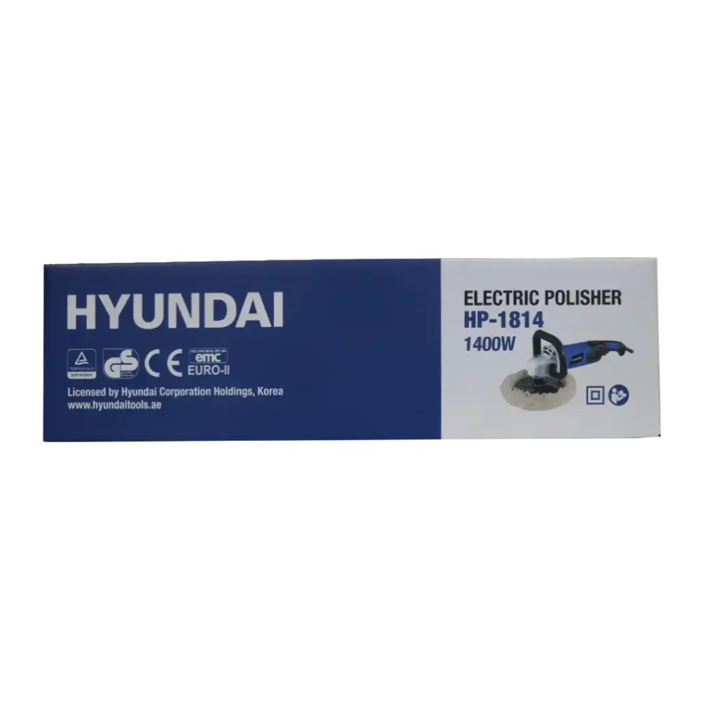 دستگاه پولیش ۱۴۰۰ وات هیوندای مدل HP-1814