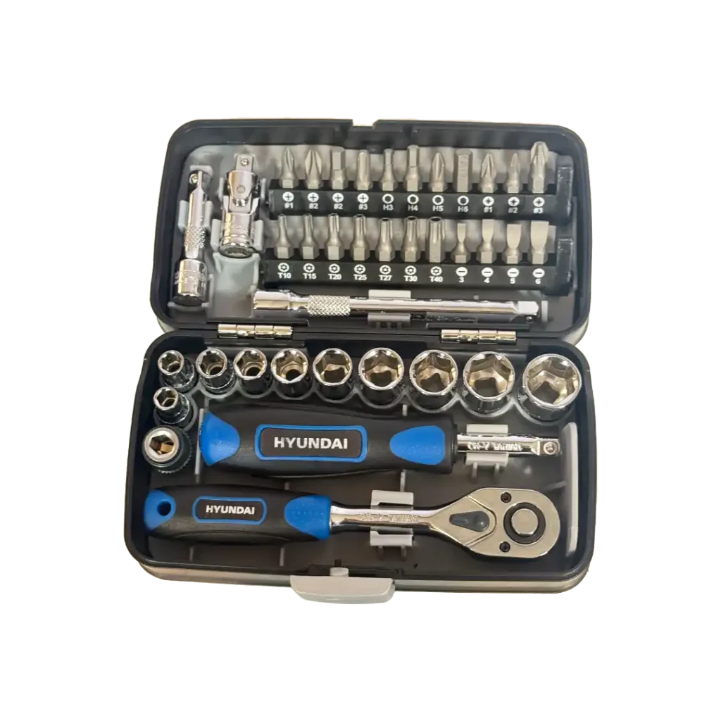 جعبه بکس ۳۸ پارچه ۱/۴ اینچ هیوندای مدل HT-9138