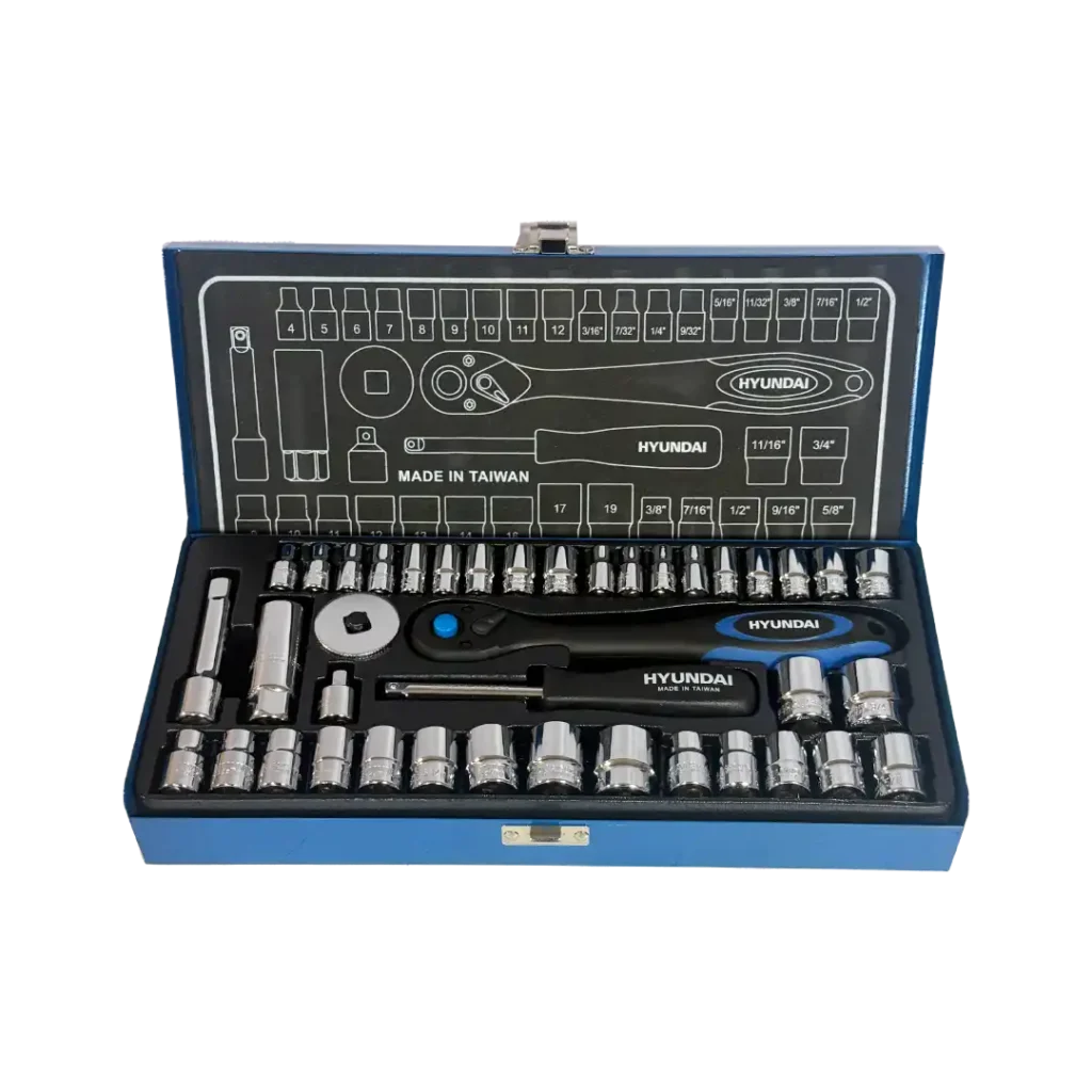 جعبه بکس ۴۰ پارچه ترکیبی هیوندای مدل HT-9140