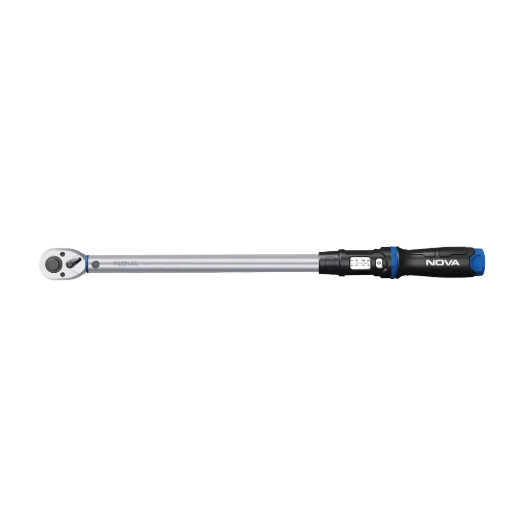 آچار ترکمتر ۱٫۲ اینچ ۶۰ الی ۳۲۰ نیوتن متر نووا مدل ۶۹۹۹