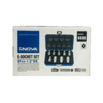 ست بکس E ستاره‌ای ۱/۲ اینچ ۹ پارچه نووا مدل ۶۶۹۸