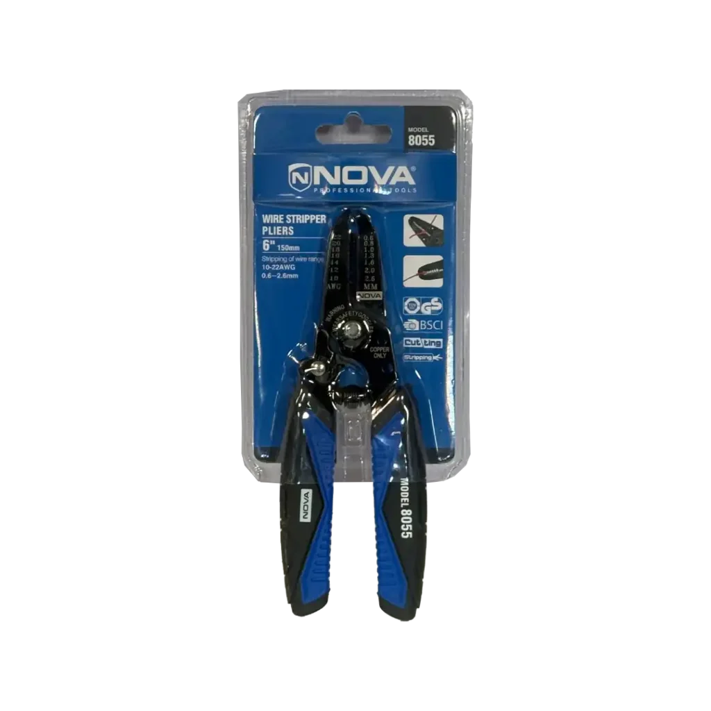 انبر سیم لخت کن  چندکاره ۶ اینچ نووا مدل ۸۰۵۵