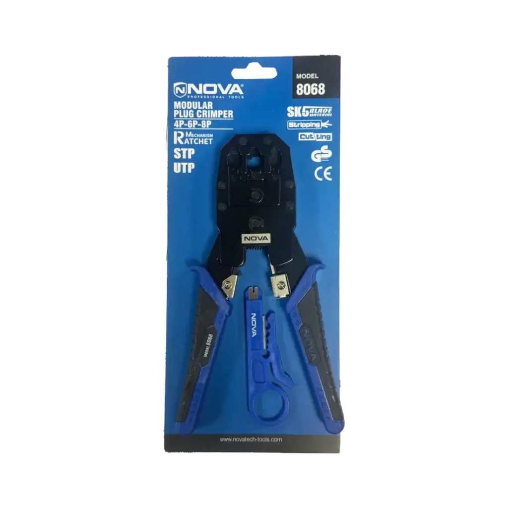 انبر سوکت زن تلفن و شبکه نووا مدل ۸۰۶۸