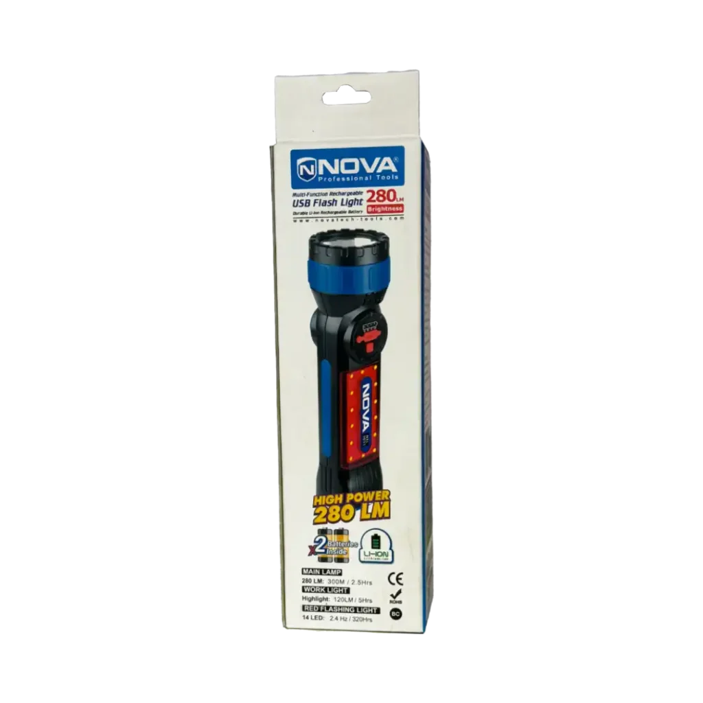 چراغ قوه حرفه ای نووا مدل NTL-3033
