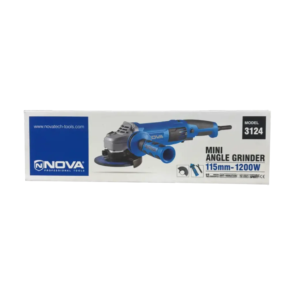 مینی فرز ۱۲۰۰ وات دیمردار نووا مدل ۳۱۲۴