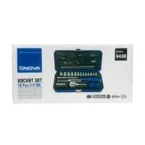 ست بکس ۱/۴ اینچ ۱۸ پارچه نووا مدل ۶۴۳۰