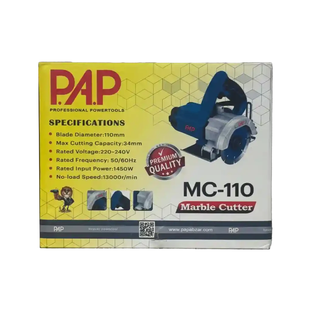 شیار زن تک تیغ ۱۴۵۰ وات پی ای پی مدل MC-110