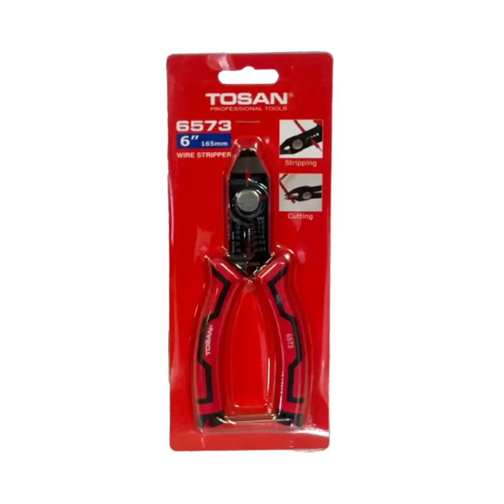 انبر کف چین و سیم چین  توسن مدل ۶۵۷۳