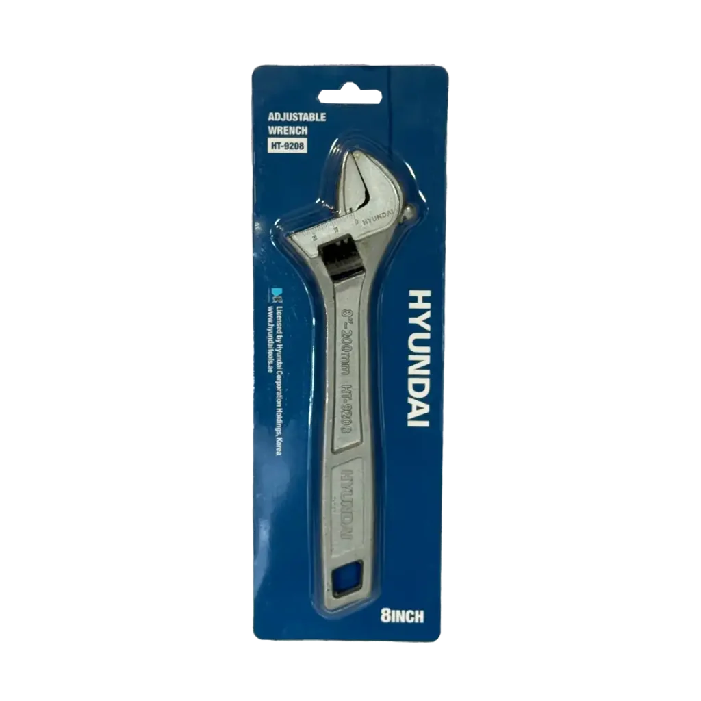 آچار فرانسه سایز ۸ اینچ هیوندای مدل HT-9208