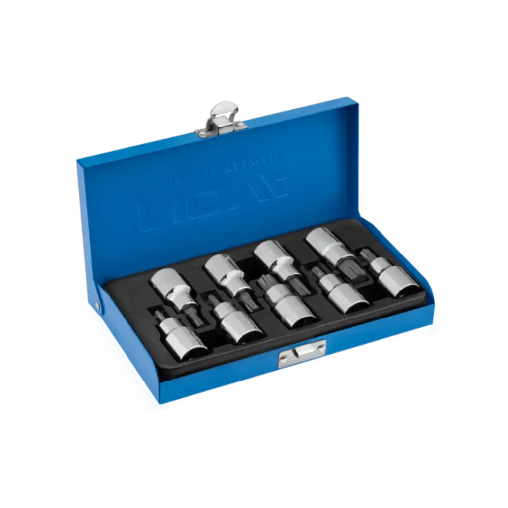 جعبه بکس ۱/۲ اینچ ۹ پارچه آلنی ستاره ای نووا مدل ۷۰۰۵