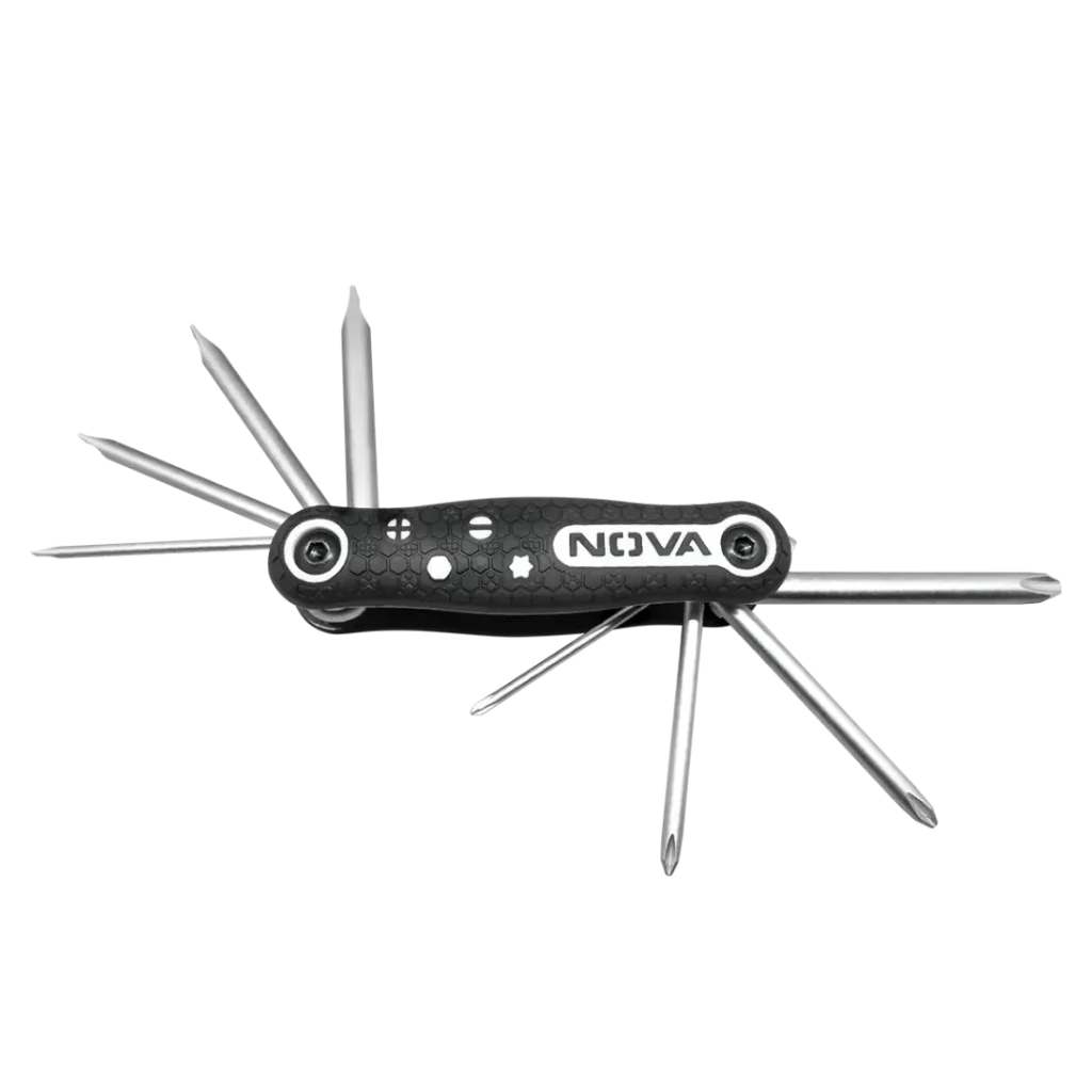 پیچ گوشتی چاقویی صنعتی ۸ عددی نووا مدل ۱۱۳۹