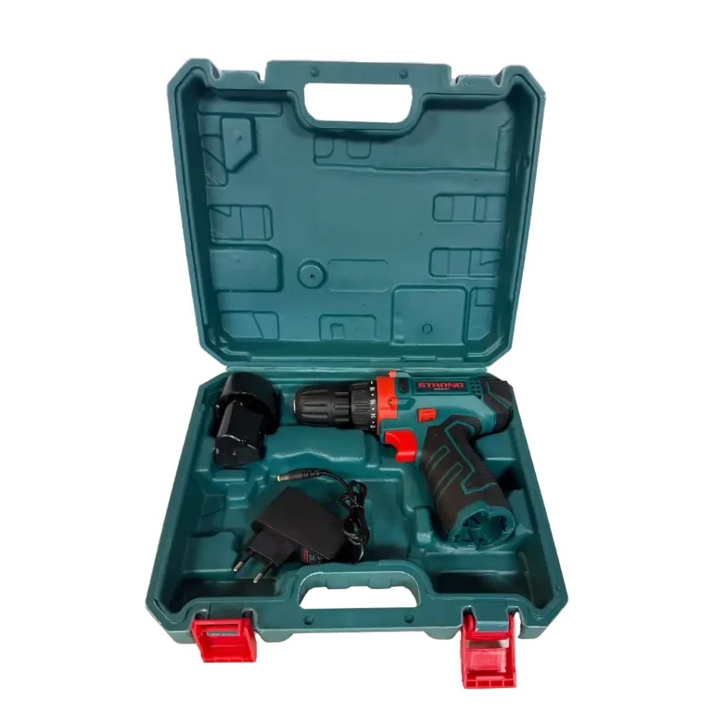 دریل شارژی ۱۲ ولت دوسرعته استرانگ مدل STG22121