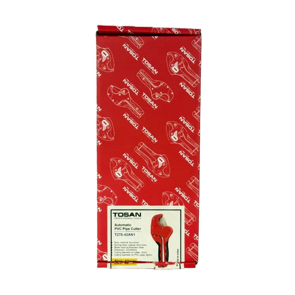 قیچی پی‌وی‌سی بر اتوماتیک ۹ اینچ توسن مدل T278-42AN1