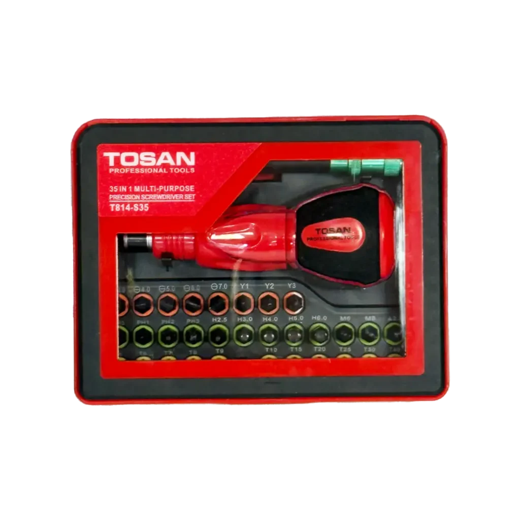 ست سر پیچ گوشتی  ۳۵ عددی توسن مدل T814-S35