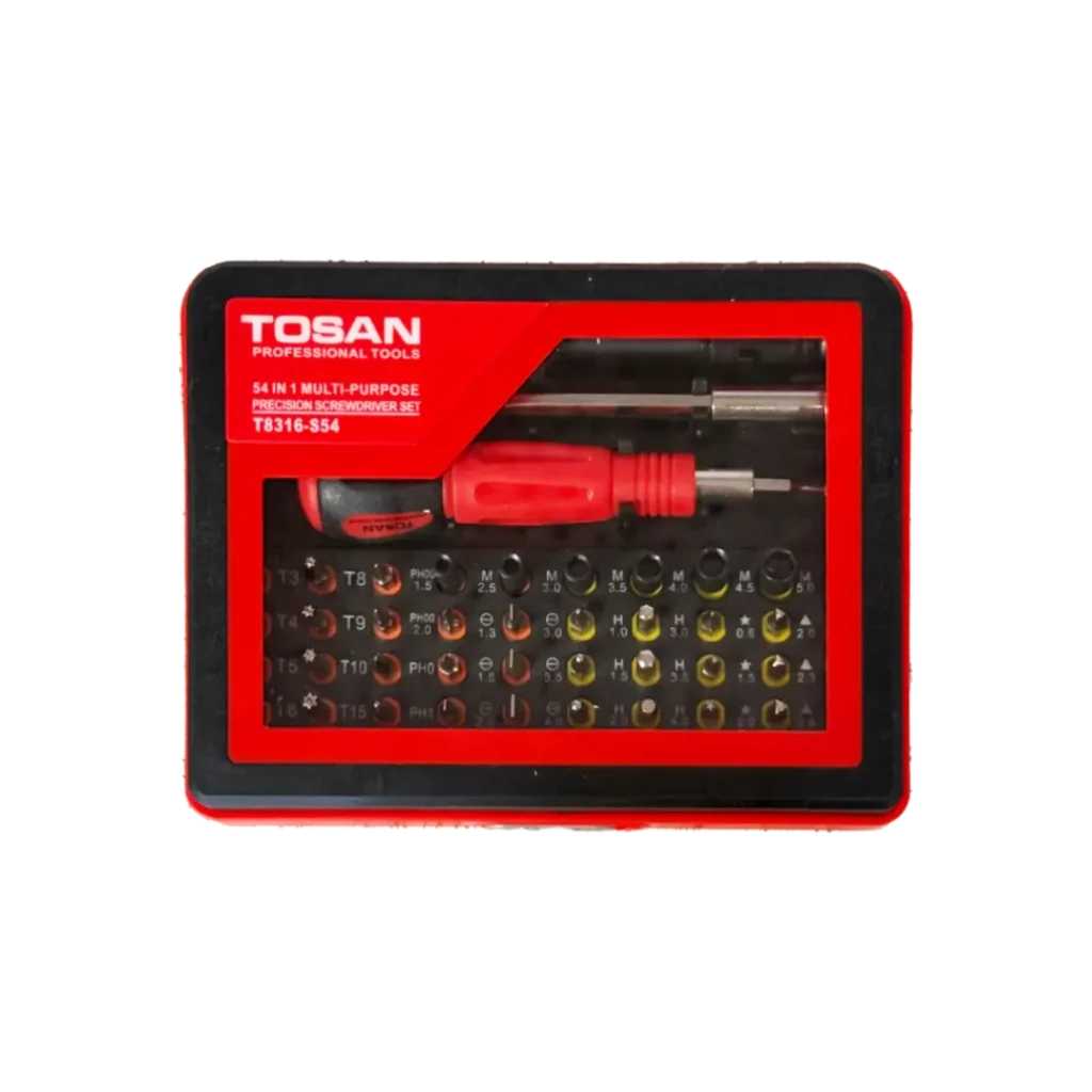 ست پیچ گوشتی ۵۴ عددی توسن مدل T8316-S54
