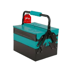 جعبه ابزار فلزی 30 سانتی سه طبقه روماتون مدل 9033