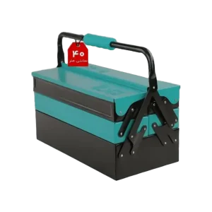 جعبه ابزار فلزی 40 سانتی سه طبقه روماتون مدل 9043