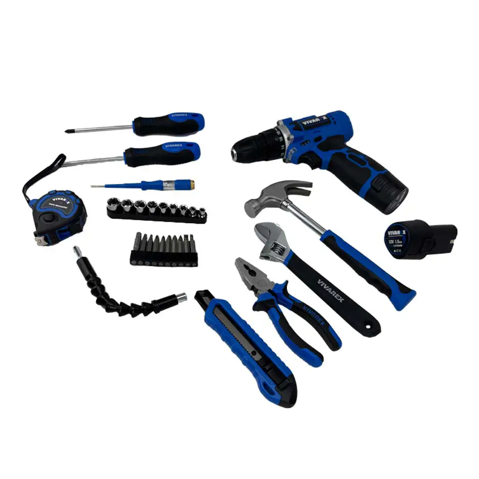 کیت ۴۰ پارچه دریل شارژی ویوارکس VR1240-CDK