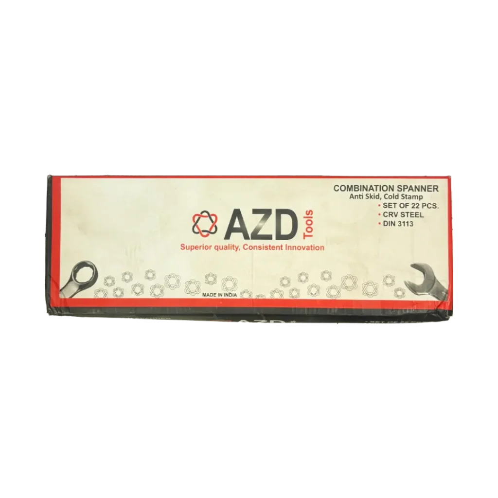 ست آچار یکسر رینگ یکسر تخت ۲۲ عددی ۶تا۳۲ َAZD ای زد دی مدل SMT-22