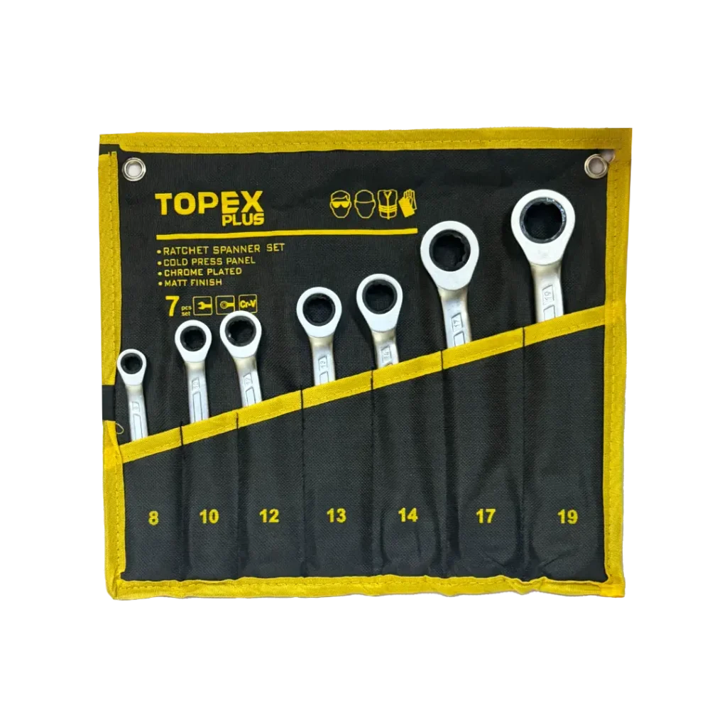 مجموعه ۷ عددی یکسر جغجغه ای کیفی تاپکس TOPEX