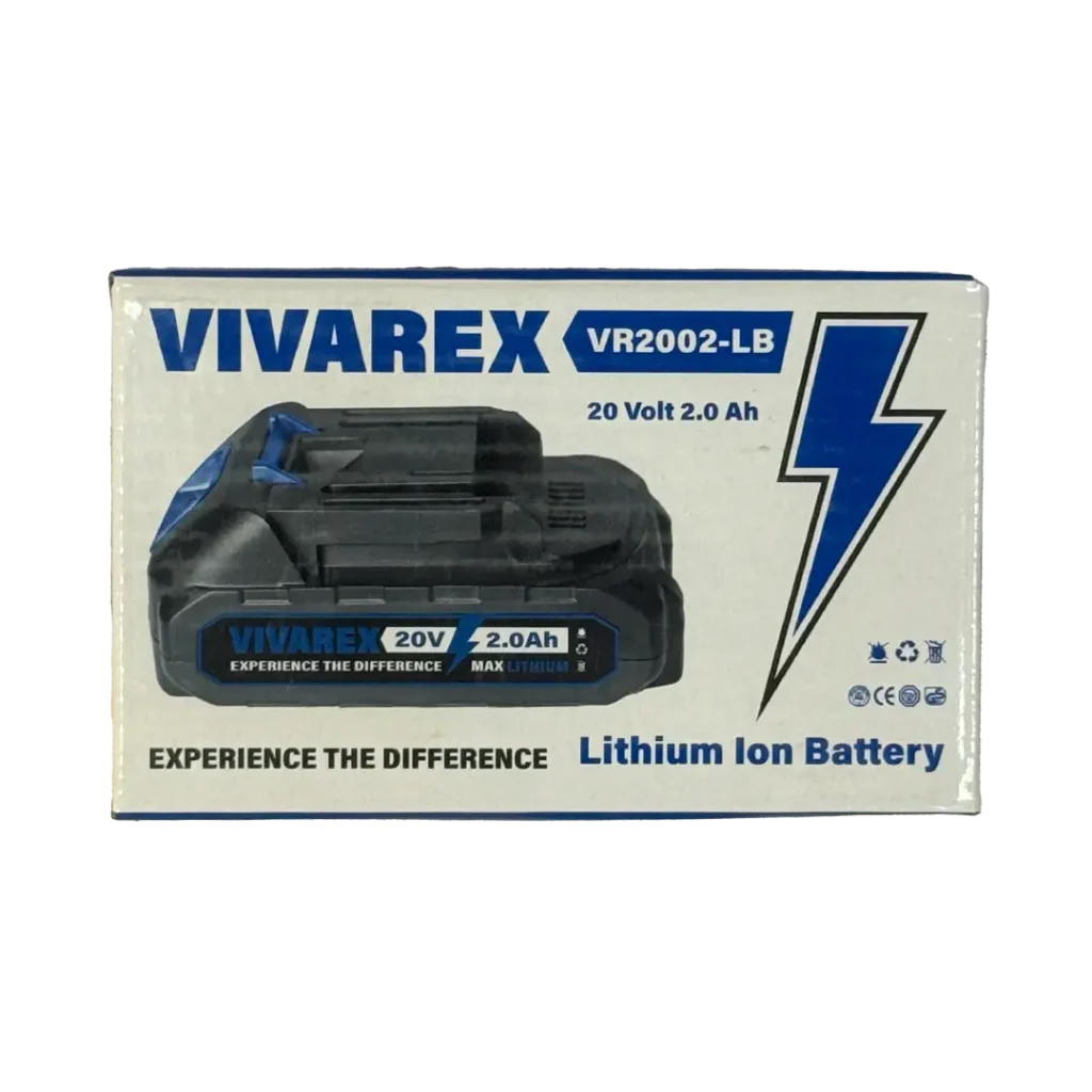 باتری کشویی ۲۰ ولت ۲ آمپر ویوارکس مدل VR2002-BL