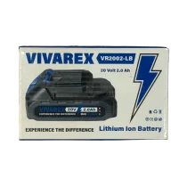 باتری کشویی ۲۰ ولت ۲ آمپر ویوارکس مدل VR2002-BL