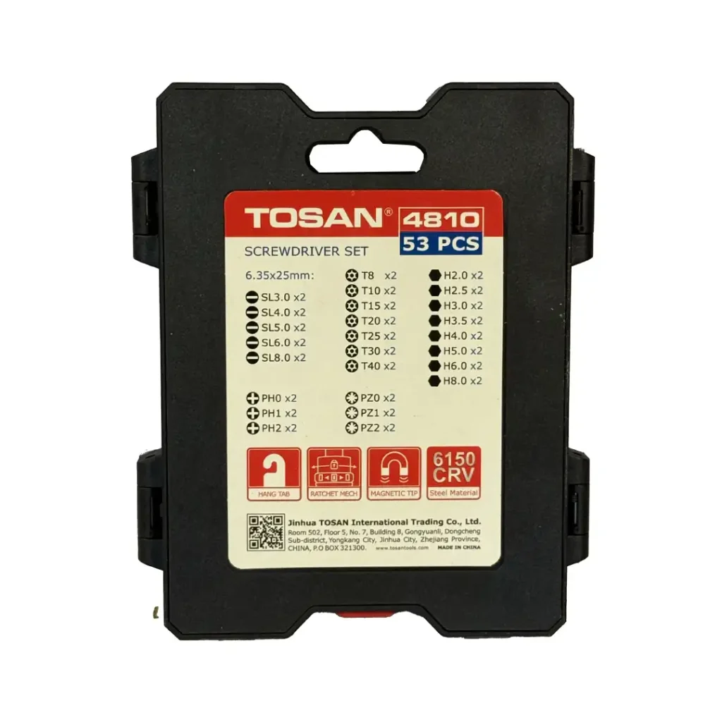 ست سر پیچ گوشتی توسن جغجغه ای ۵۳ عددی مدل T4810K