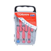 ست پیچ گوشتی ساعتی توسن ۶ عددی سری Brusk مدل T4790