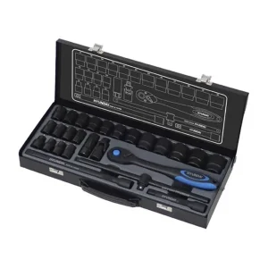 جعبه بکس فشار قوی 26 پارچه 1/2 اینچ هیوندای مدل HT-9126