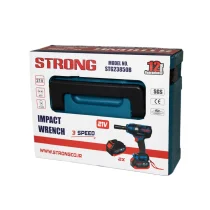 بکس شارژی 1/2 اینچ 850 نیوتن براشلس 21 ولت استرانگ مدل STG23850B